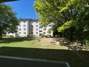 Blick vom Balkon